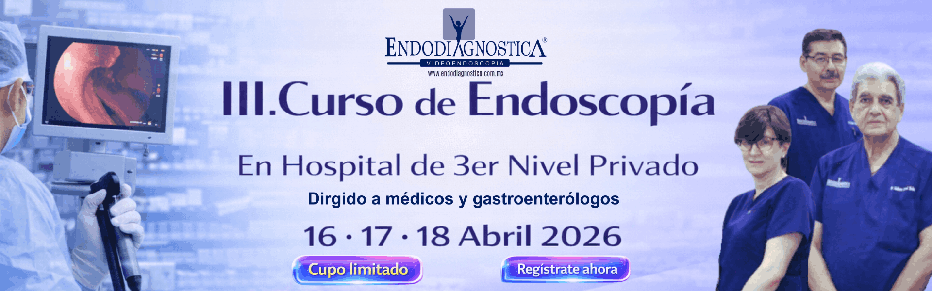 Curso de Endoscopía para Médicos CDMX